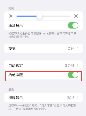 阳东苹果授权维修站分享iPhone轻点无法唤醒怎么办