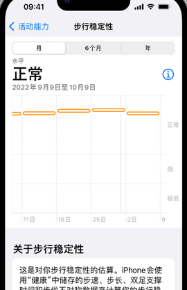 阳东iPhone手机维修如何在iPhone开启'步行稳定性通知'