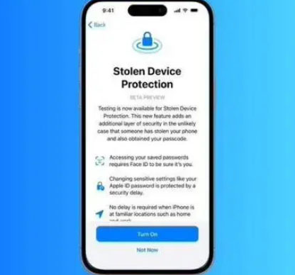 阳东苹果授权维修店分享被盗设备保护功能开启方法 