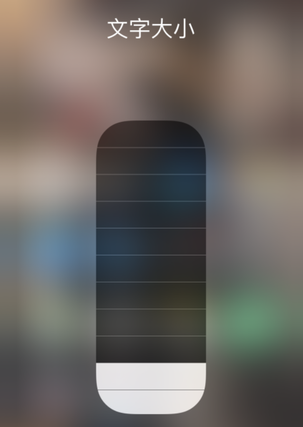 阳东苹果手机维修分享小技巧：在 iPhone 控制中心快速调节字体大小 