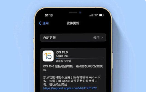 阳东苹果手机维修分享iOS 15.6续航怎么样 